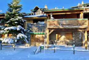 Chalet pistes 5 mn à pied, quartier calme près de tout pièce repas et salon 40 M2 Bolquère